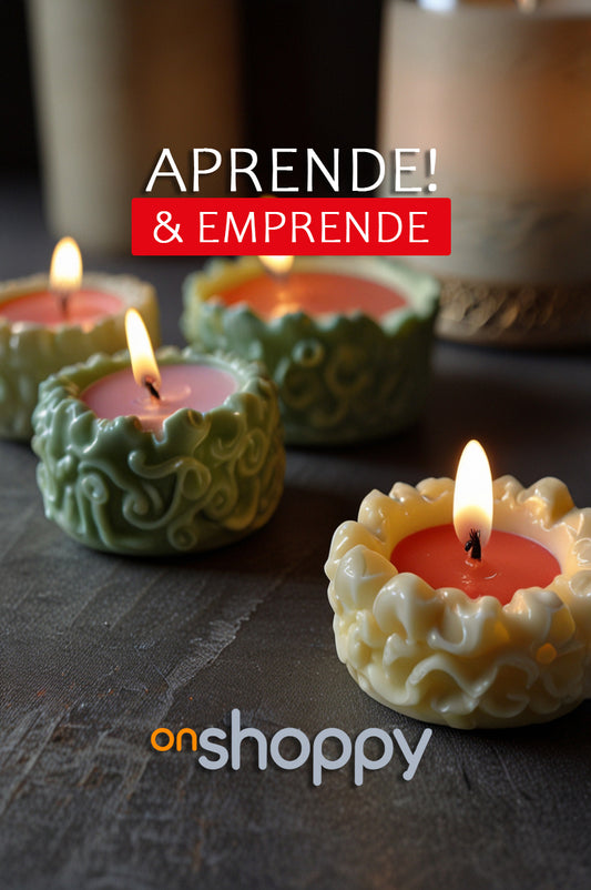 Crea velas artesanales de calidad y en tendencia