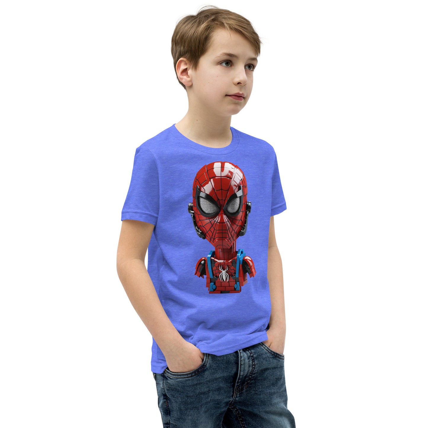 Camiseta manga curta juvenil Spiderman