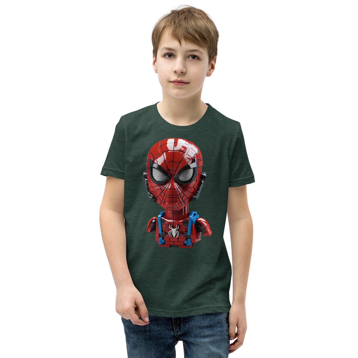 Youth Short Sleeve T-Shirt Spiderman