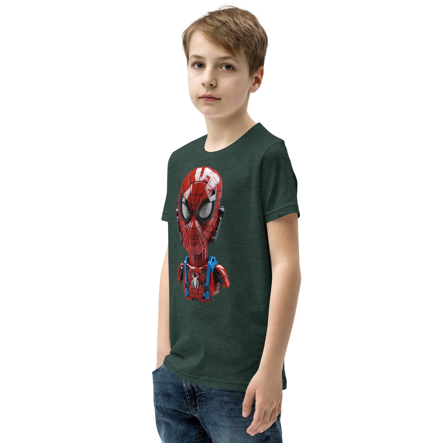 Camiseta manga curta juvenil Spiderman