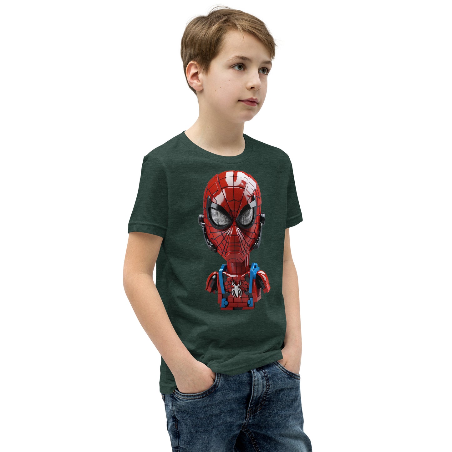 Youth Short Sleeve T-Shirt Spiderman