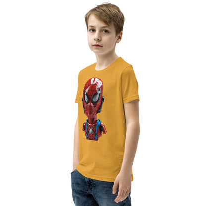 Camiseta manga curta juvenil Spiderman