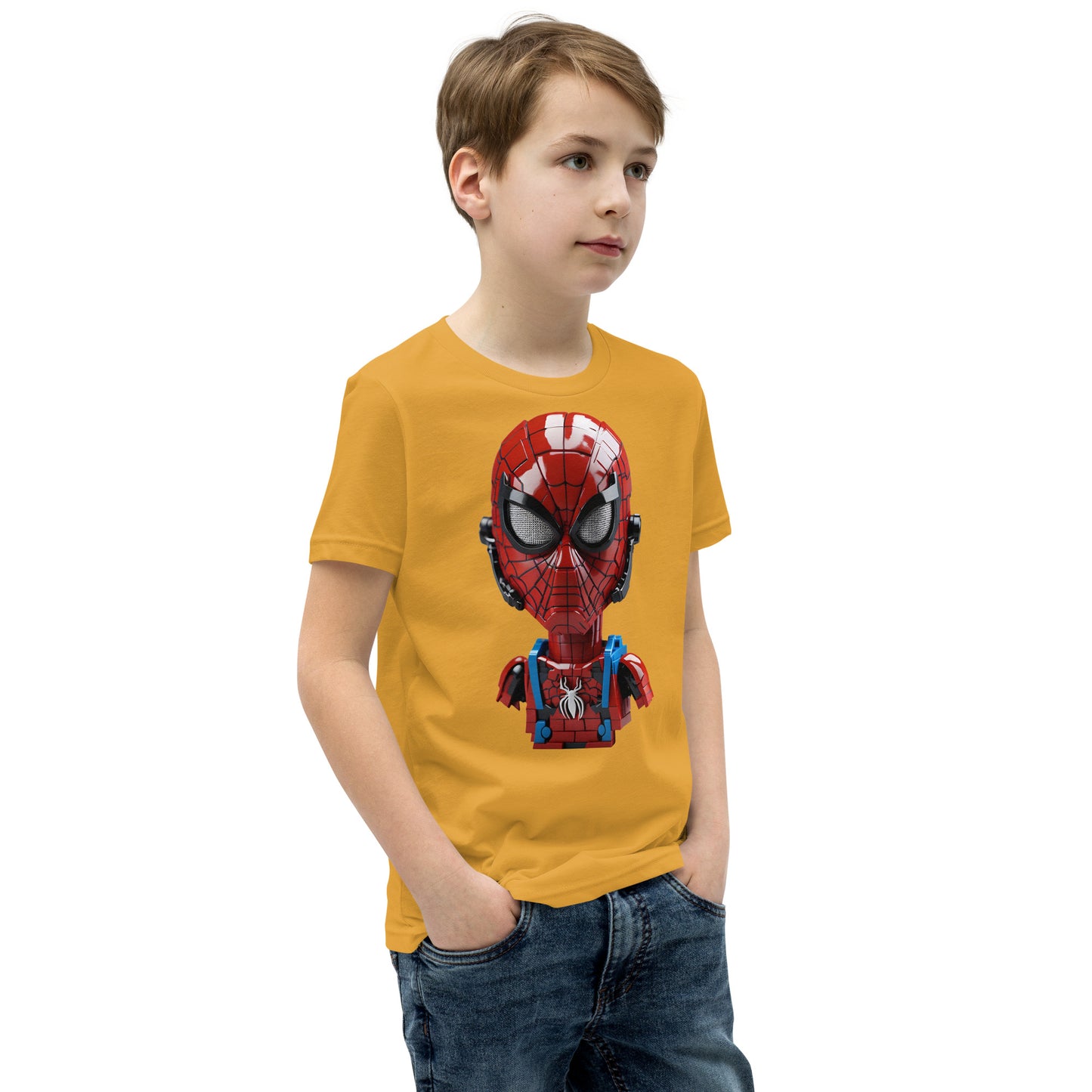 Camiseta manga curta juvenil Spiderman