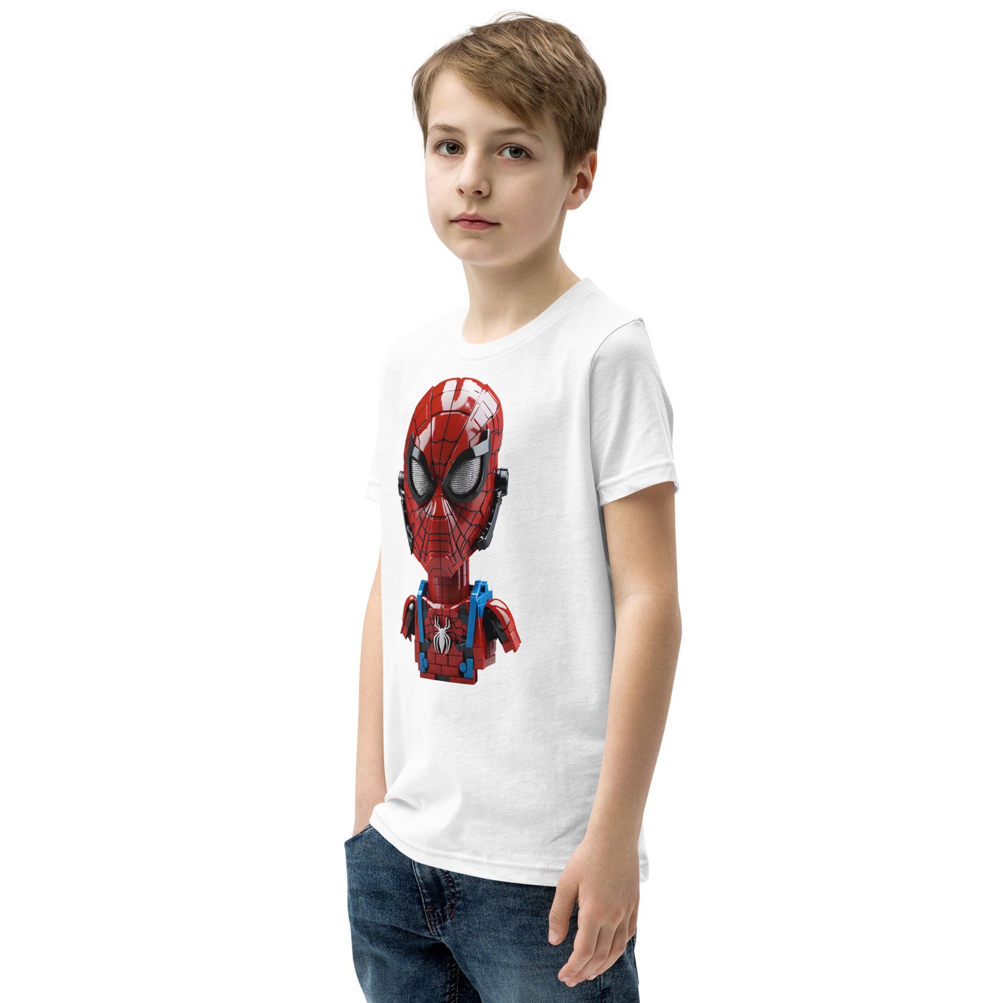 Camiseta manga curta juvenil Spiderman