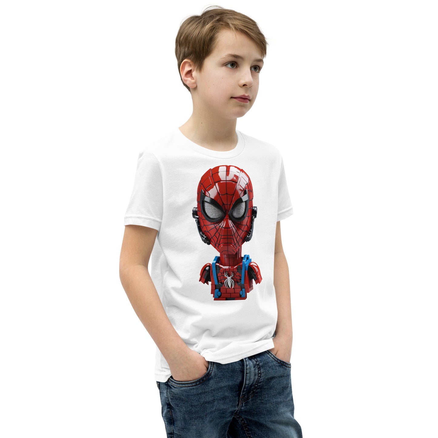 Camiseta manga curta juvenil Spiderman